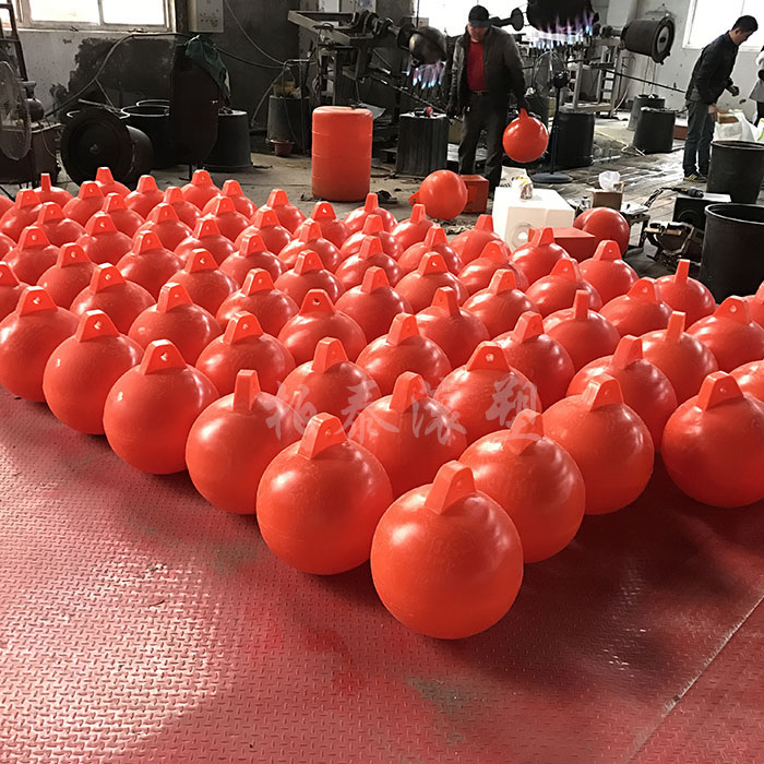 海洋浴場圍欄浮球 PE材質(zhì)浮球 護城河漂浮球